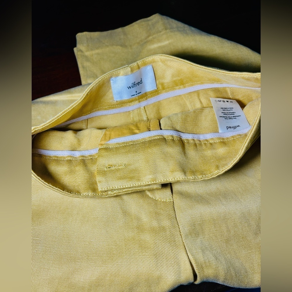 Aritzia • Wilfred • size 0 • Wide Leg High Waist Trousers - Picture 7 of 10